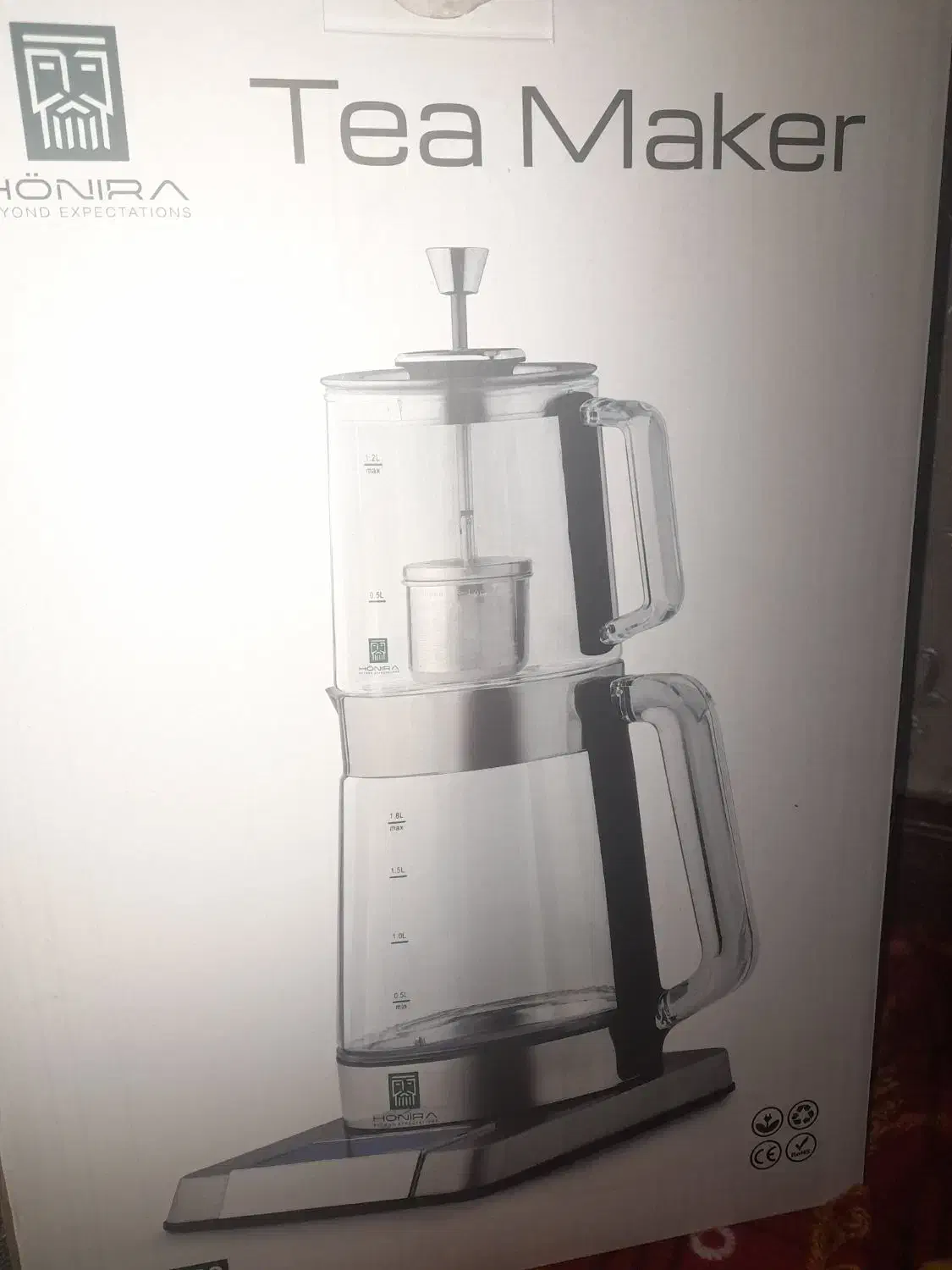 چای ساز هونیرا آک و پلمپ|سماور، چایساز، قهوهساز|ورامین, خیر آباد|دیوار