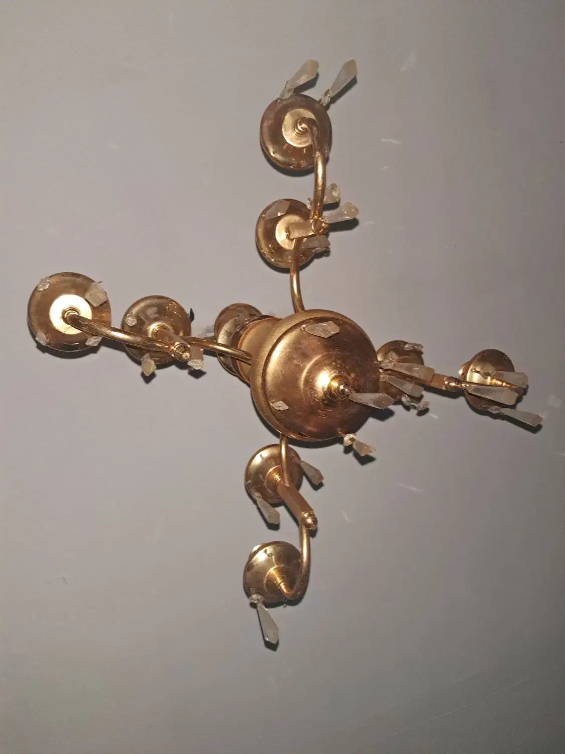 فلز  لوستر|لوستر و چراغ آویز|نظرآباد, نظرآباد|دیوار