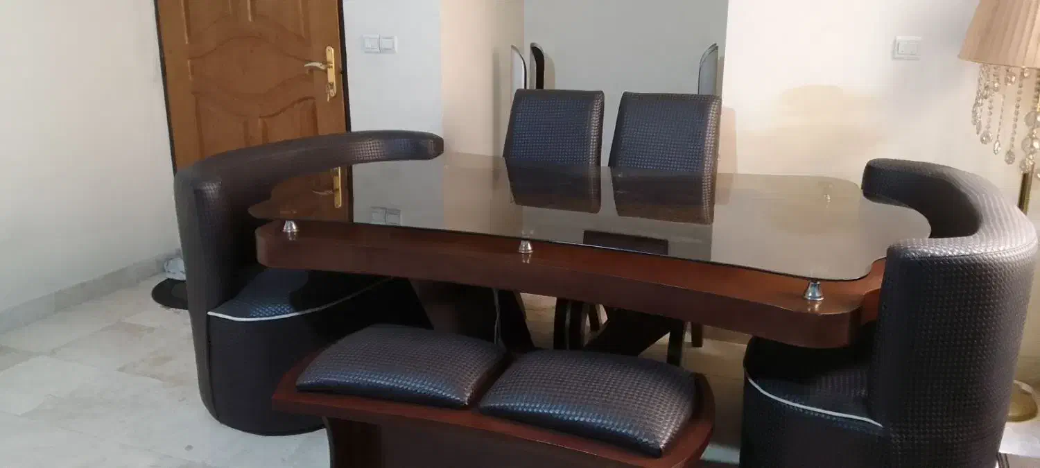 میزغذاخوری|میز و صندلی غذاخوری|ساوه, |دیوار