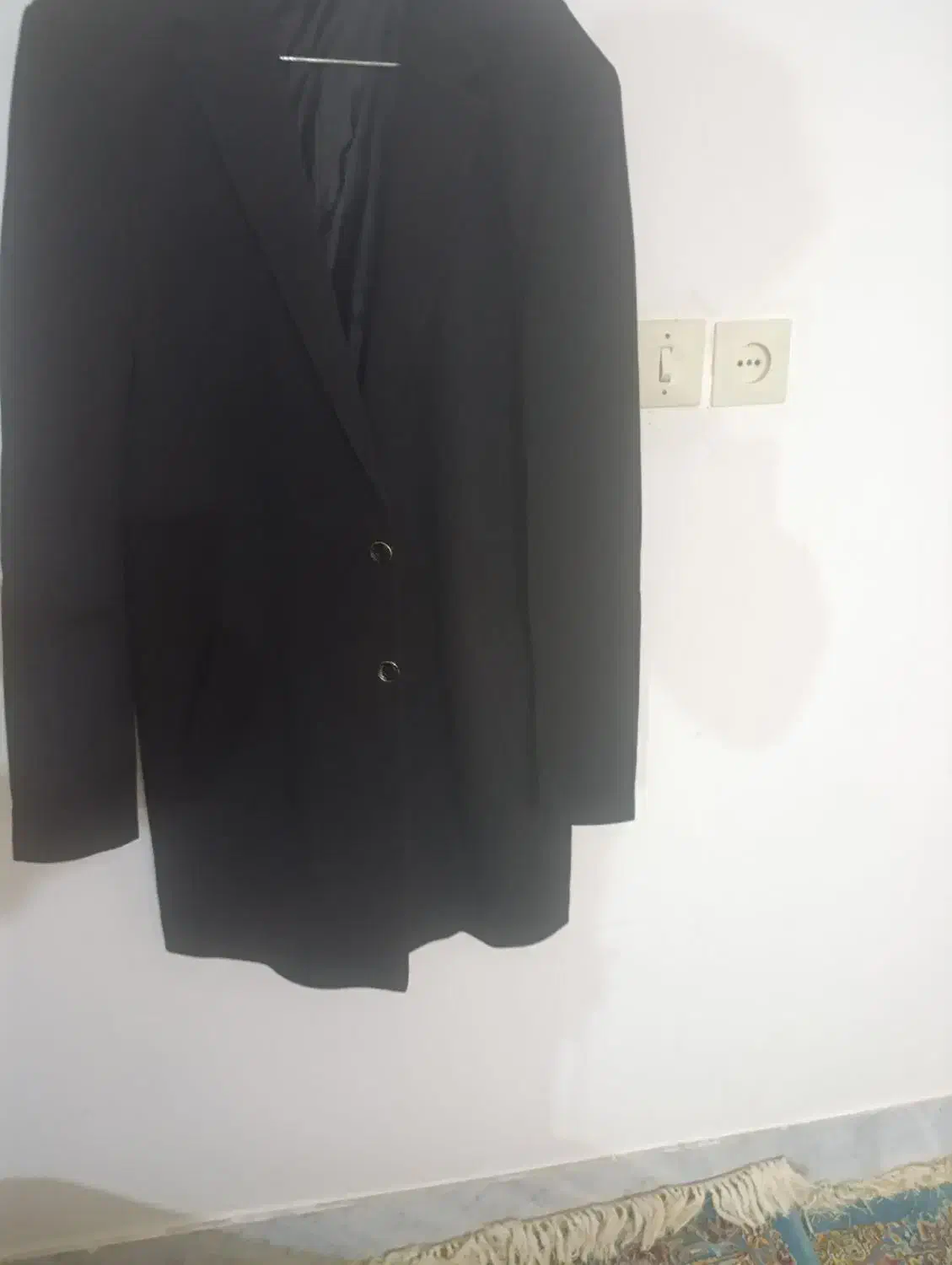 نیم پالتومردانه رنگ مشکی|لباس|سراوان, |دیوار