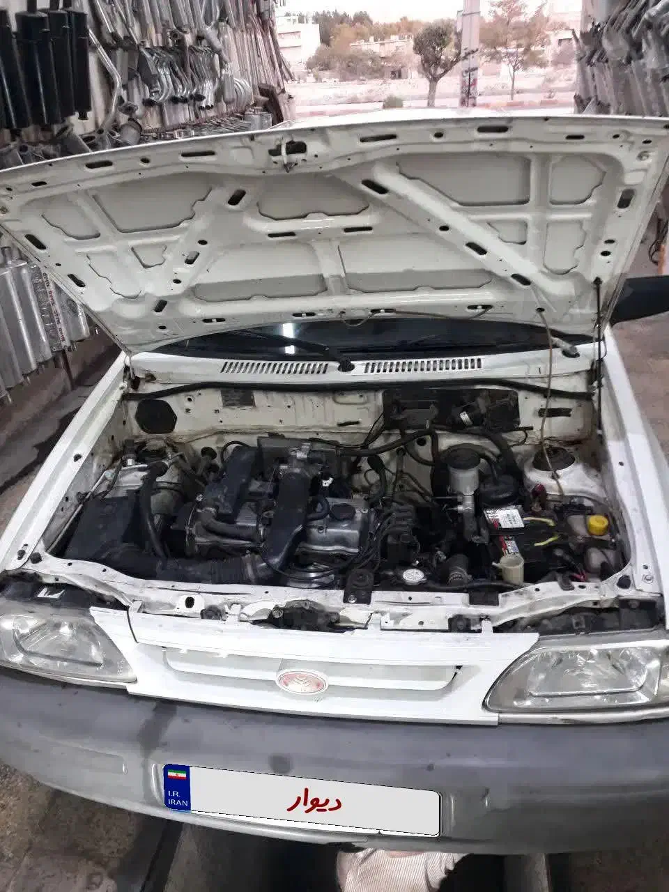 فروش پراید 87 سقف و ستون بی رنگ|خودرو سواری و وانت|نهاوند, |دیوار