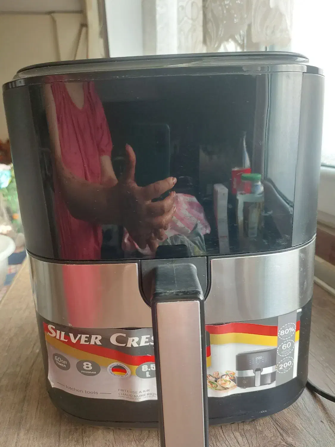 سرخ کن هواپز silver crest دیجیتال ۸/۵ کیلویی|اجاق گاز و لوازم برقی پخت‌وپز|کرج, عظیمیه|دیوار