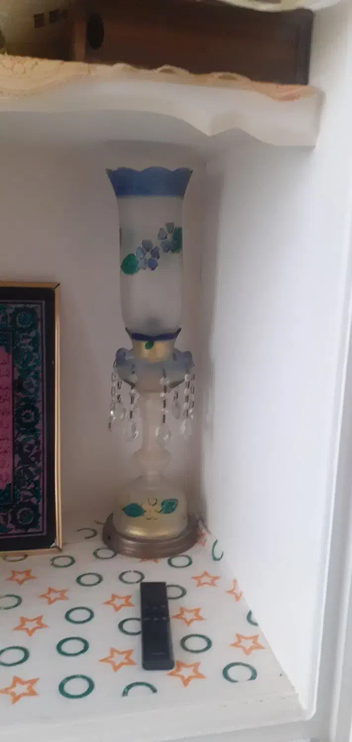 چراغ لاله جفتی۱۷۰۰|چراغ خواب و آباژور|اردبیل, |دیوار