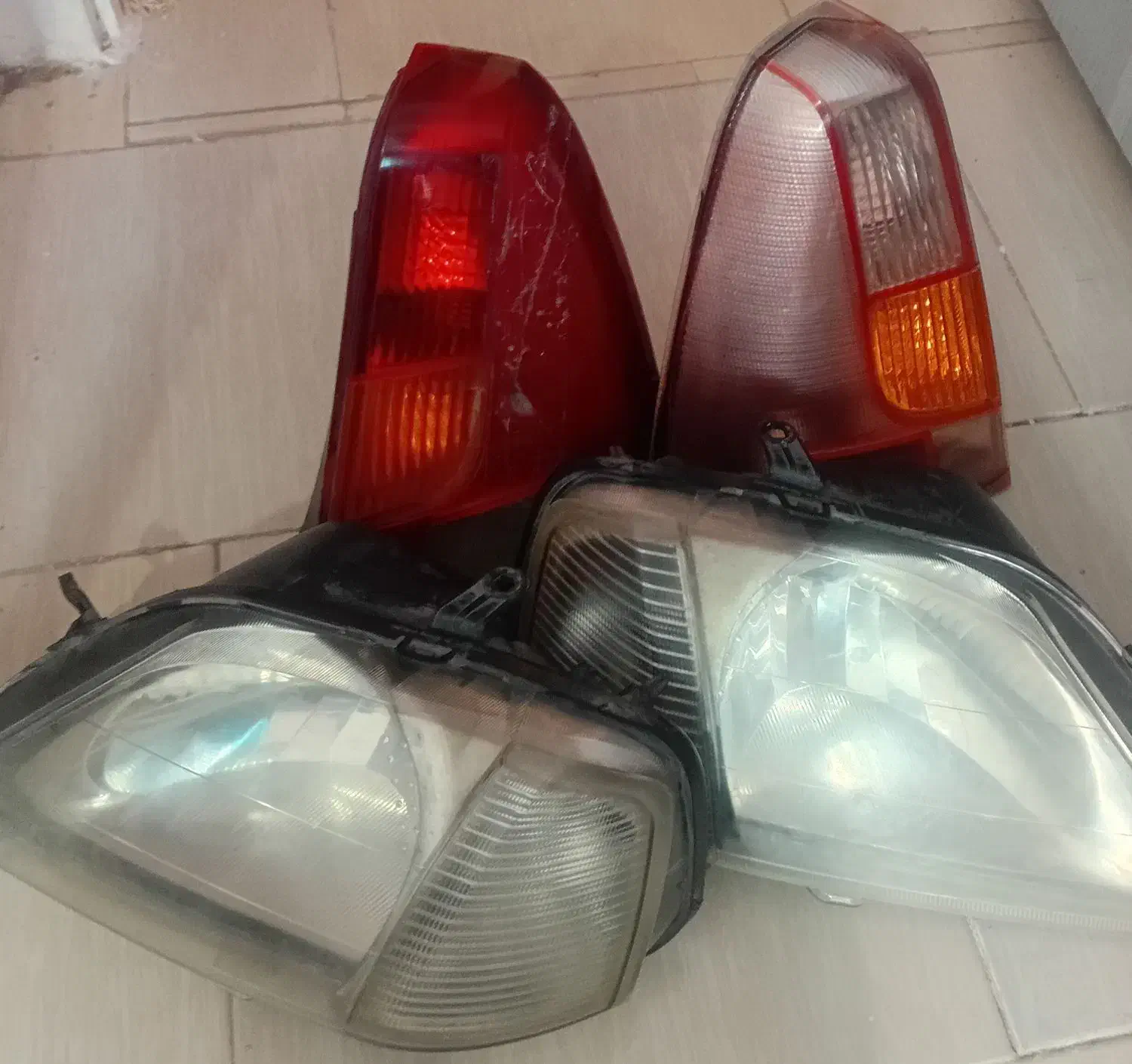 چراغ جلو و عقب ال نود|قطعات یدکی و لوازم جانبی|رباطکریم, رباطکریم|دیوار