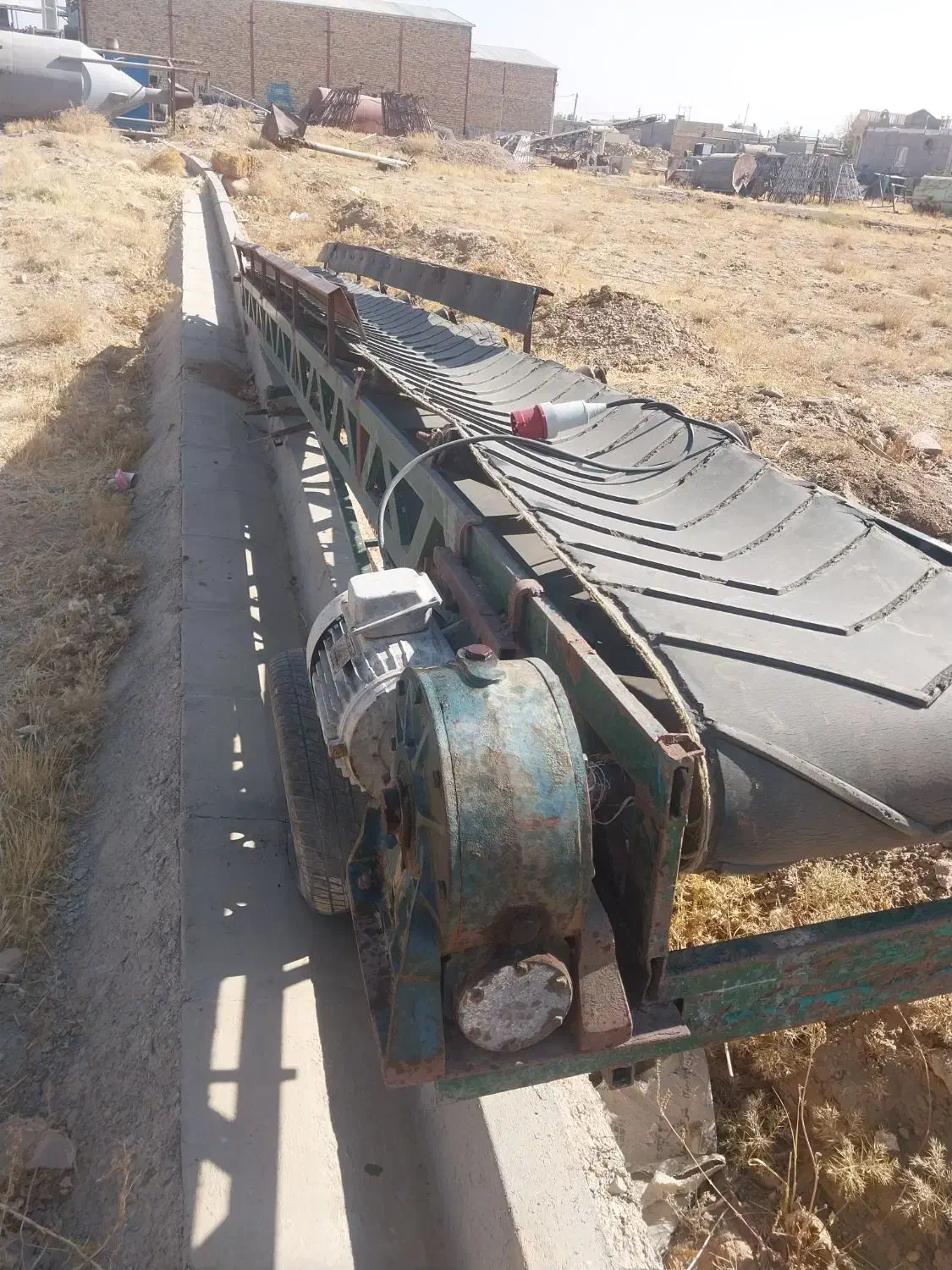 نوار نقاله ۷ متری چرخ دار نوار اج دار|ماشینآلات صنعتی|قیدار, |دیوار