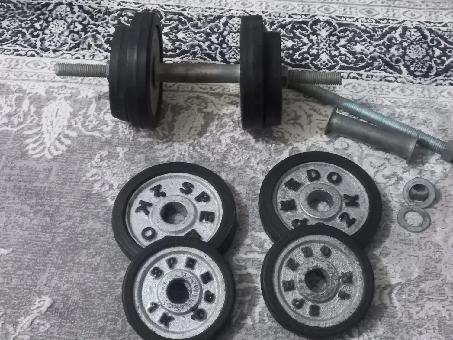 دمبل در حد نو|تجهیزات ورزشی|قم, شهرک فاطمیه|دیوار