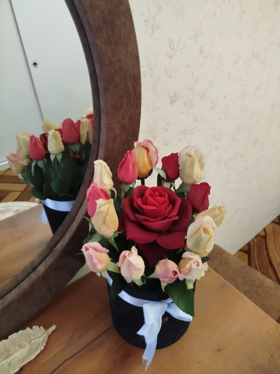 گل سانسوریا و باکس گل و وو|گل و گیاه طبیعی|سهند, |دیوار