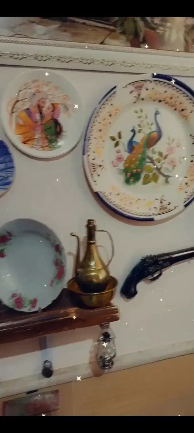 انواع عتیقه قدیمی|کلکسیون اشیاء عتیقه|نیشابور, گنبد سبز|دیوار