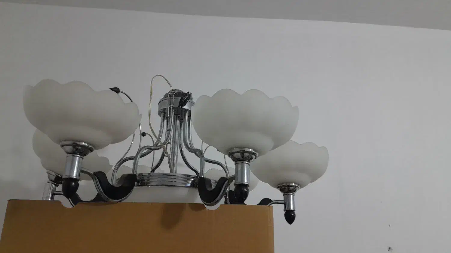 لوستر|لوستر و چراغ آویز|آبادان, |دیوار