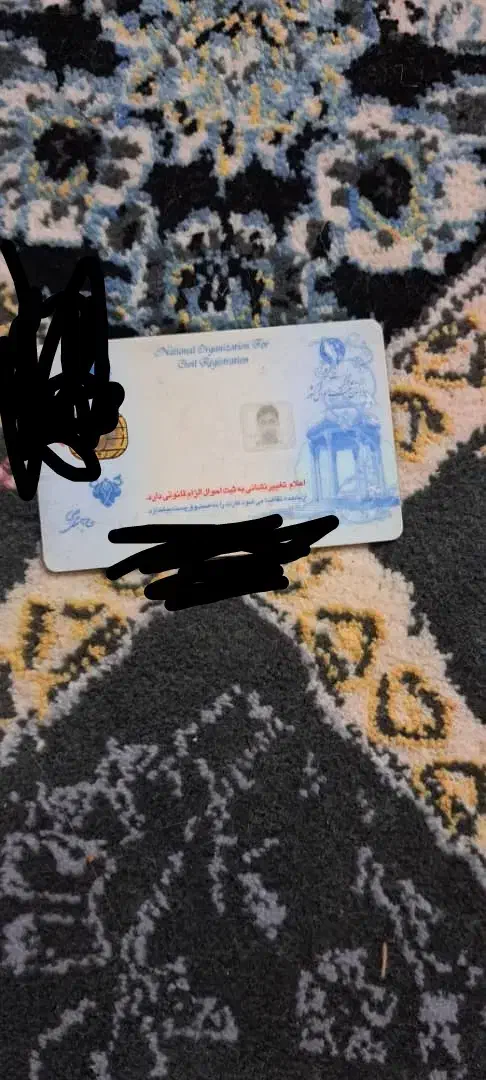 کارت ملی من گمشده پارسال|اشیا|پرند, فاز ۲|دیوار