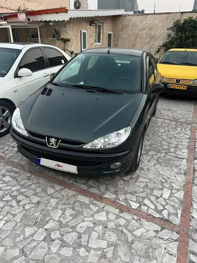 پژو ۲۰۶ تیپ ۴ اتومات فرانسوی|خودرو سواری و وانت|رشت, جانبازان|دیوار