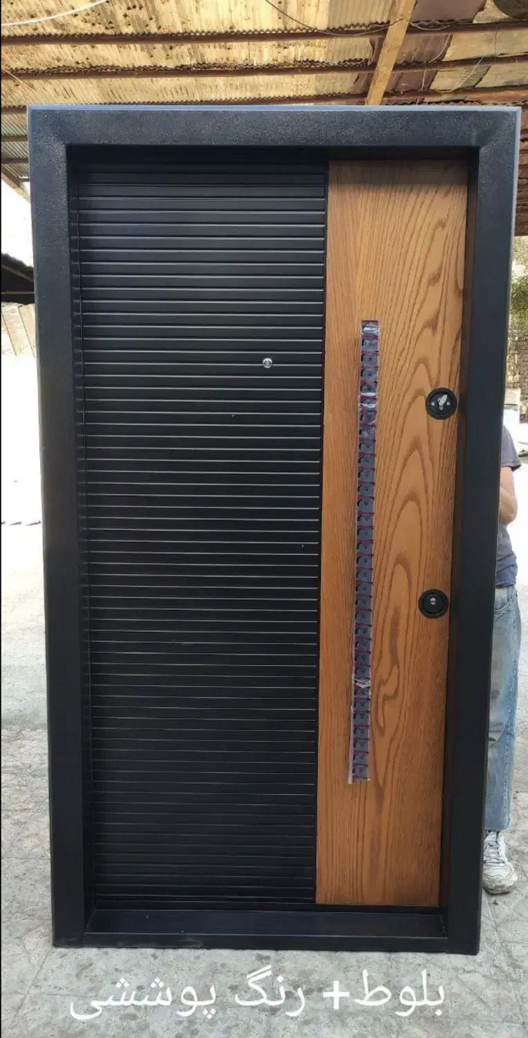 آهنی درب ضد سرقتb4در فلزی لابی کتیبه خور اتاق ترک|مصالح و تجهیزات ساختمان|کرج, خرمدشت|دیوار