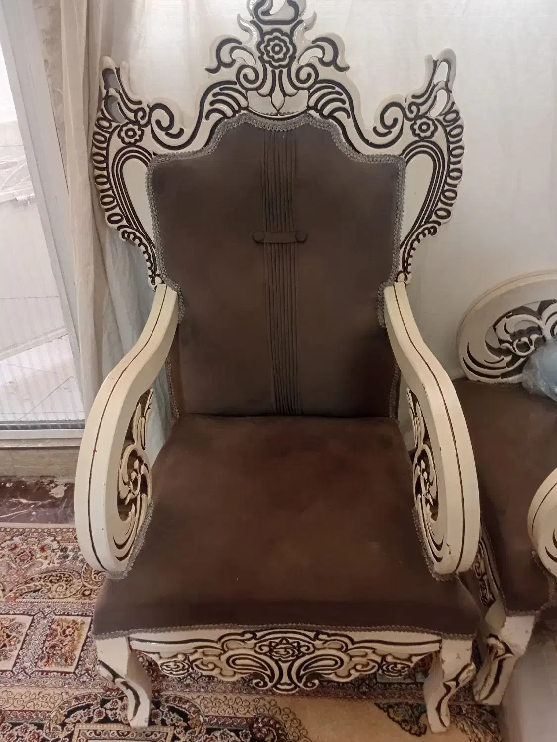 مبل 7نفر با رنگ طوسی|مبلمان خانگی و میز عسلی|رباط‌کریم, نصیرشهر|دیوار