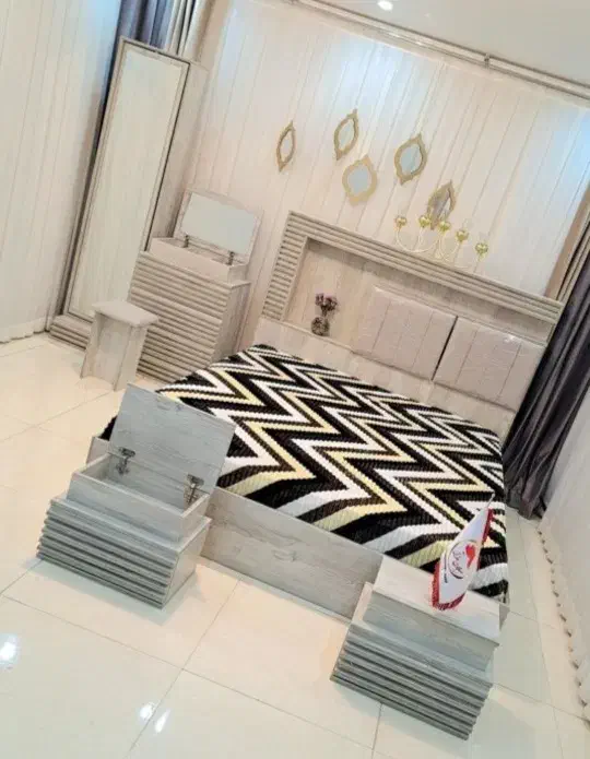 تخت خواب روژان|تخت و سرویس خواب|بانه, |دیوار