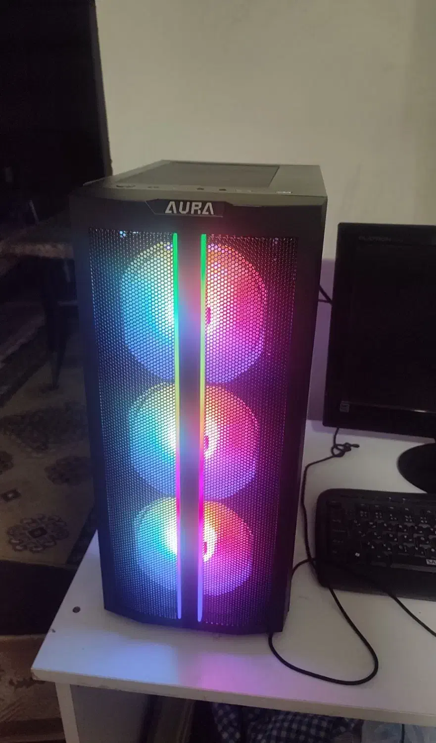 کیس گیمینگ rtx 5060 ti 16G|رایانه رومیزی|رشت, استادسرا|دیوار