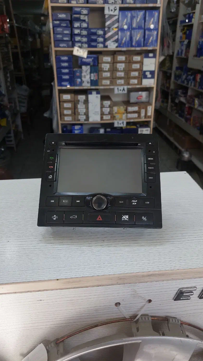 مانیتور اندروید مناسب پژو  درحد نو|قطعات یدکی و لوازم جانبی|فردیس, شهرک شهید حسینی|دیوار