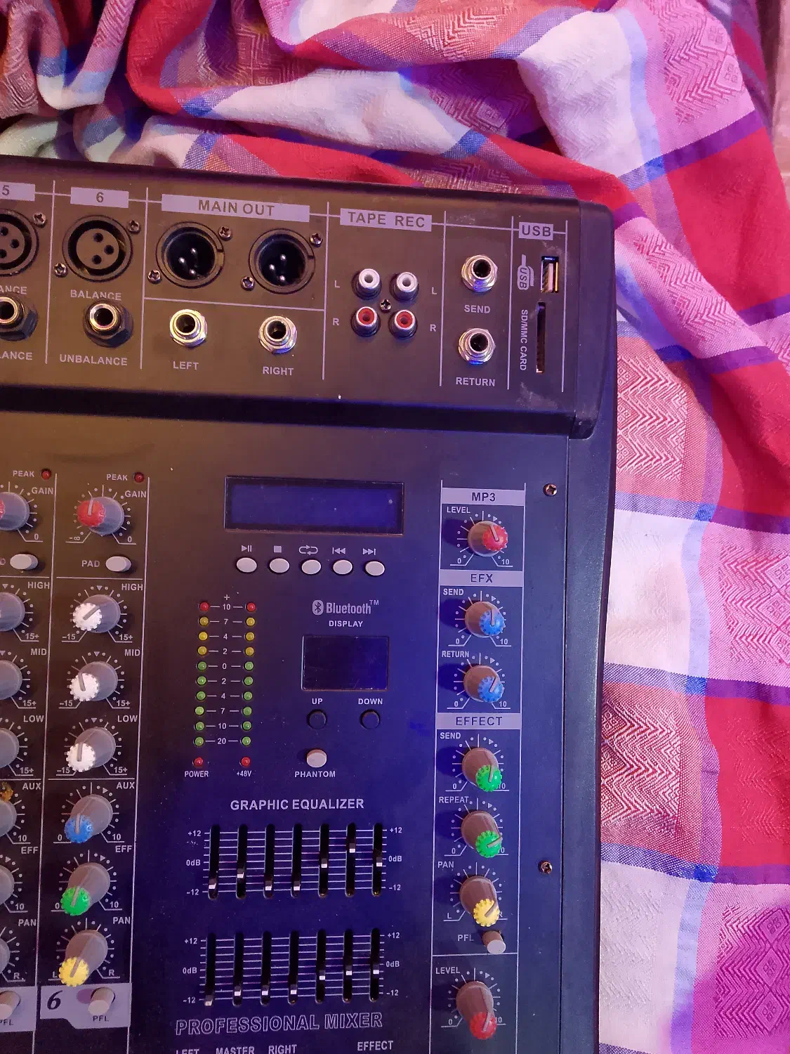 فروش یک دستگاه میکسر بدون کار کرد|سیستم صوتی خانگی|شیراز, جوادیه|دیوار