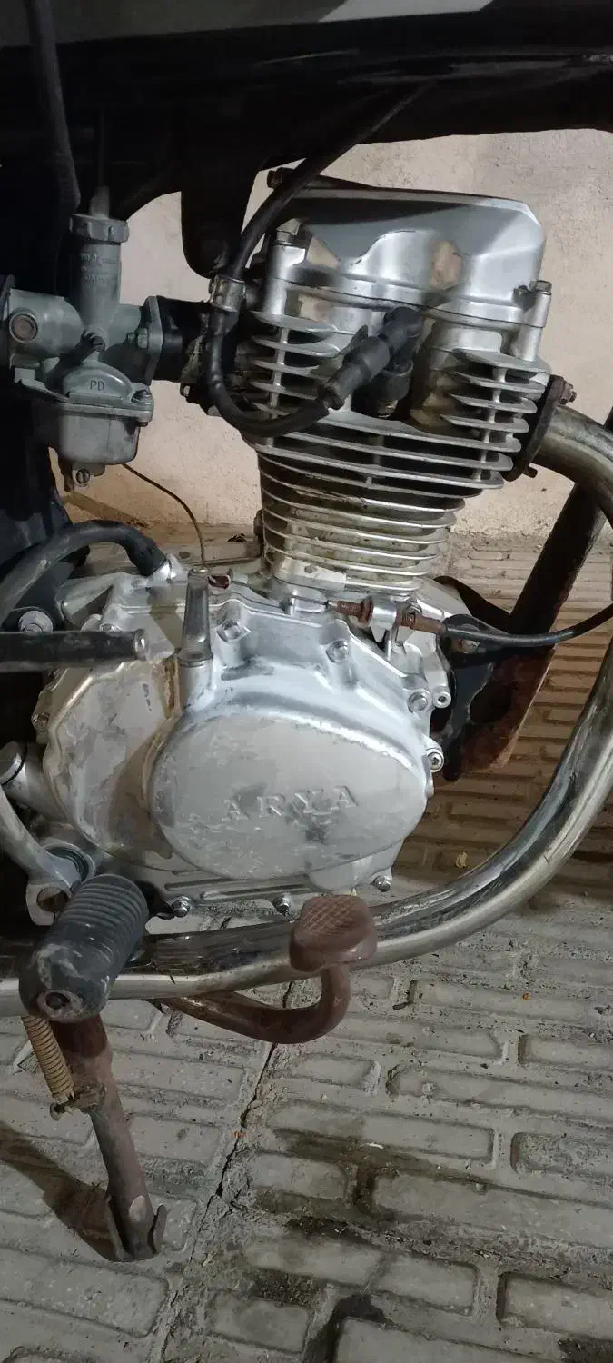 موتور مزایده برند آریا خشک|موتورسیکلت|کرمانشاه, |دیوار