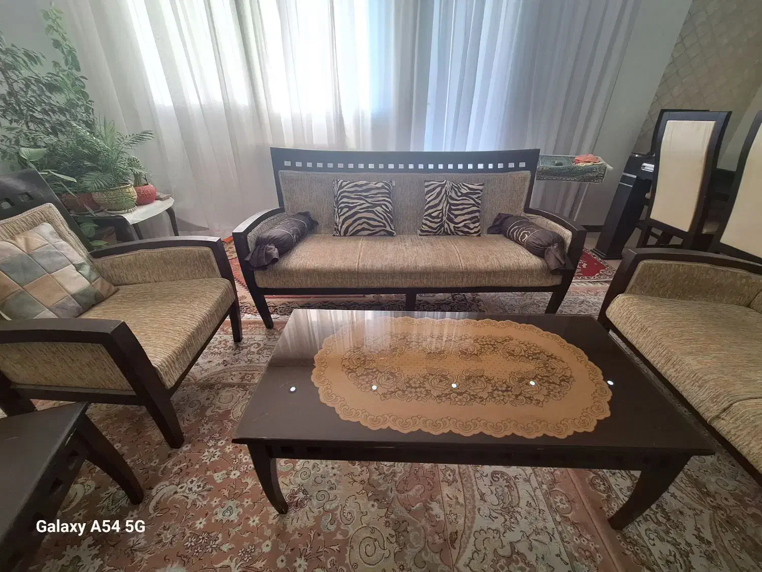 مبلمان ۷ نفره|مبلمان خانگی و میز عسلی|شیراز, کوی وحدت|دیوار