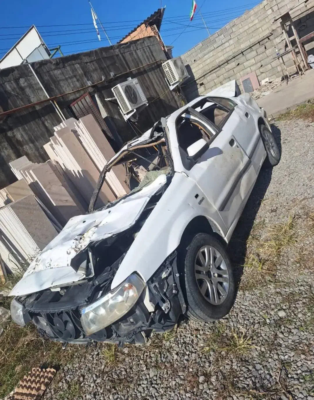 سمند تصادفی مدل 98|خودرو سواری و وانت|اراک, |دیوار