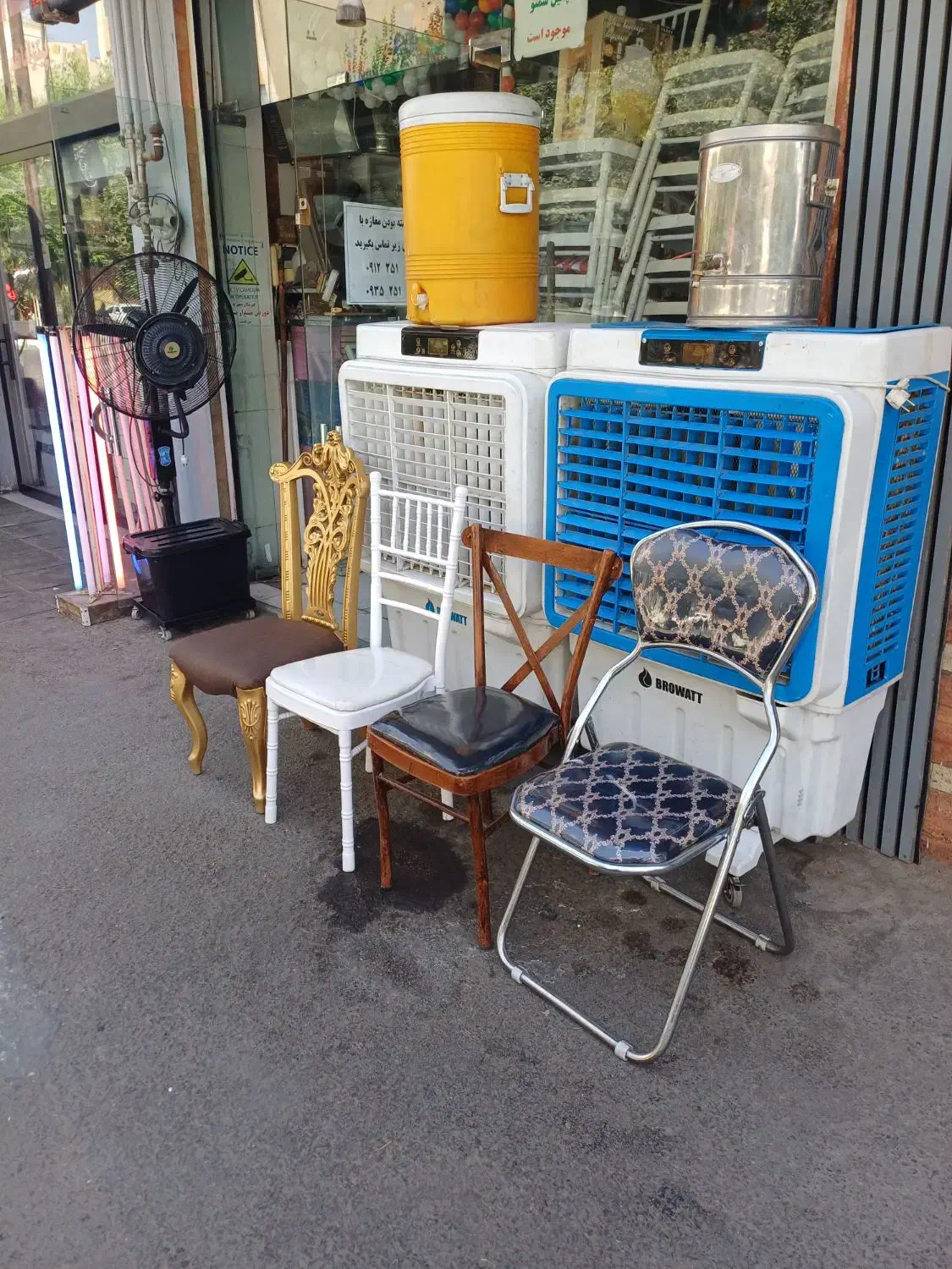 ظروف کرایه موسویان میز صندلی باند رقص نور کولر|خدمات پذیرایی، مراسم|قم, زنبیل آباد|دیوار