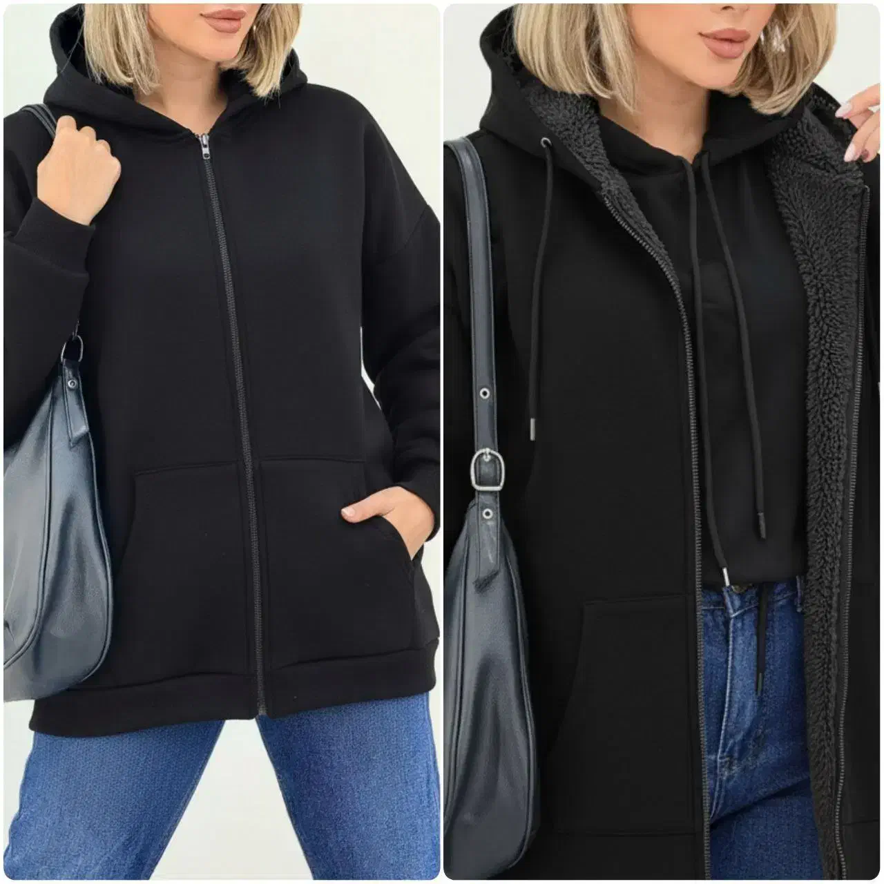 سوییشرت جلو زیپ ساده (ارسال رایگان)|لباس|تهران, شهرک هما|دیوار