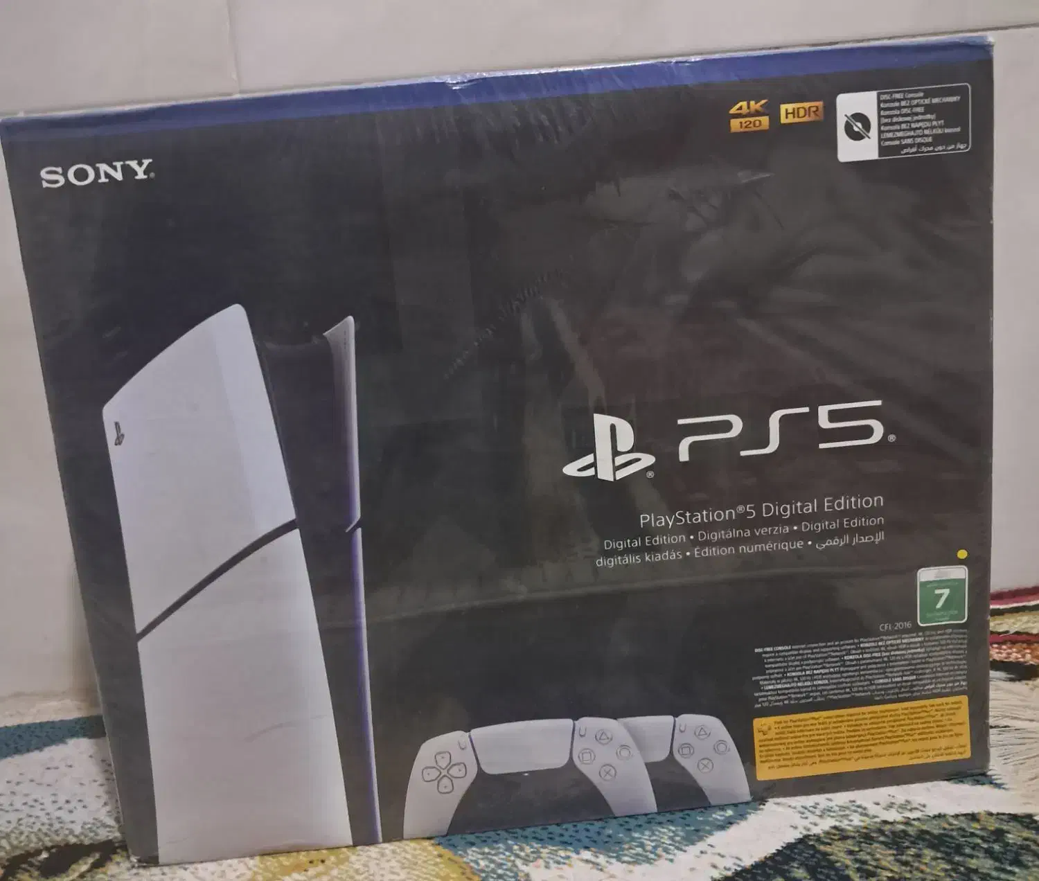 پلی استیشن ۵ اسلیم دیجیتال آکبند|کنسول، بازی ویدئویی و آنلاین|برخوار, |دیوار