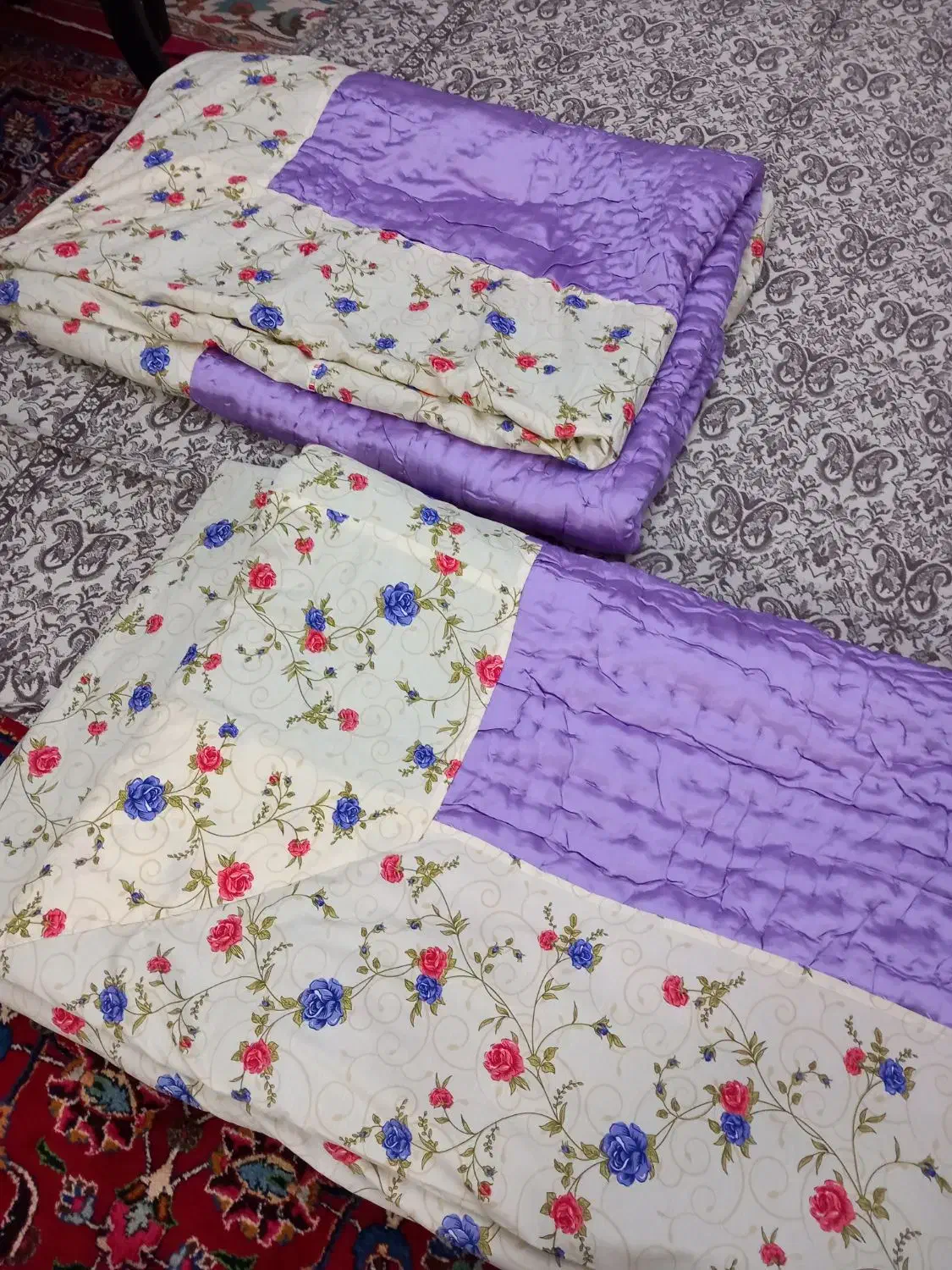 لحاف پنبه ساتن|رختخواب، بالش، پتو|پردیس, فاز ۱۱|دیوار