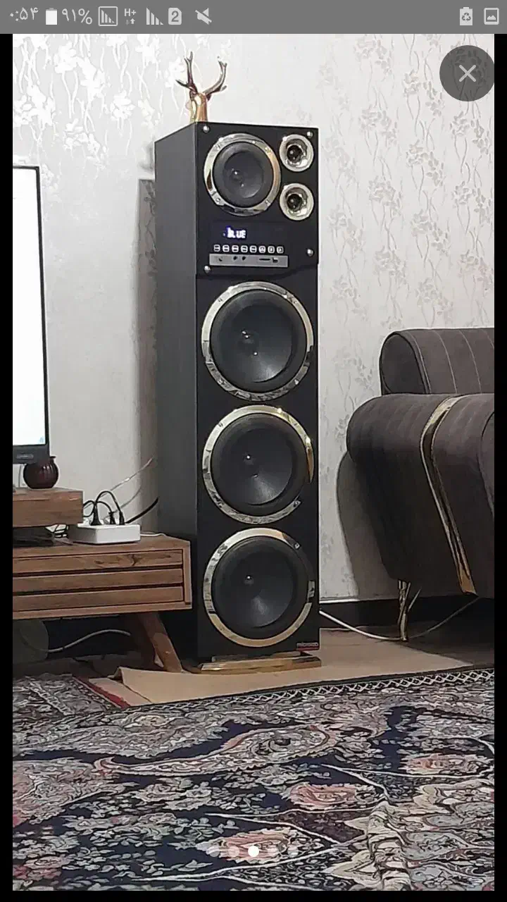 معاوضه اسپیکر نو با موتور هندا تمیز سالم|سیستم صوتی خانگی|اصفهان, مصلی|دیوار