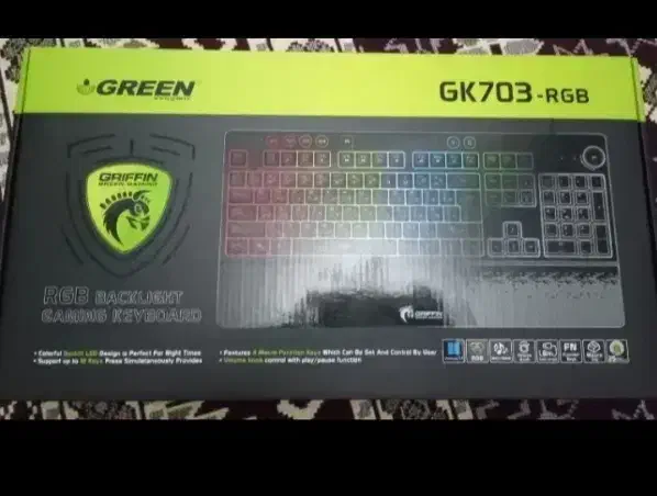 کیبورد گیمینگ gk703-rgb|قطعات و لوازم جانبی رایانه|تبریز, |دیوار