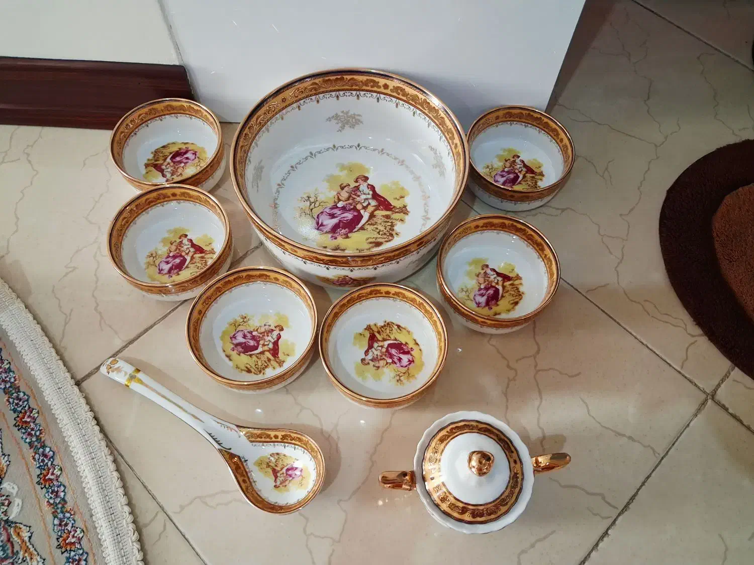 سرویس لیلی و مجنون دنسی لردشید|صنایع دستی و سایر لوازم تزئینی|تهران, شهرآرا|دیوار