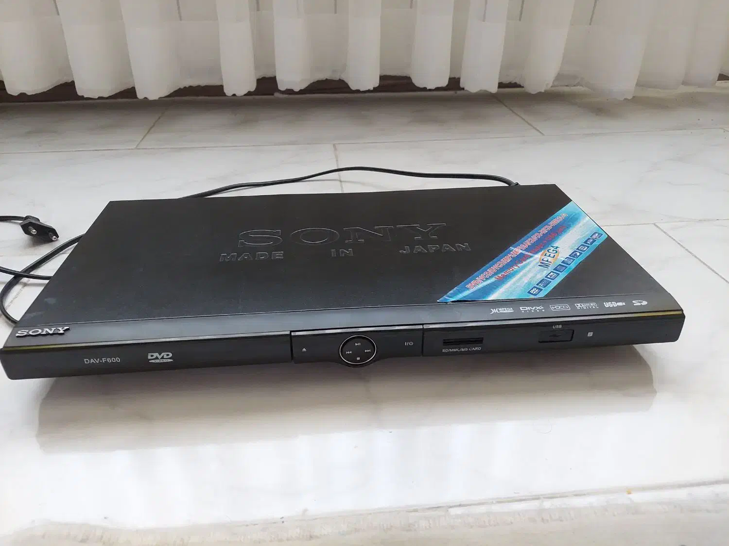 دستگاه دی وی دی سونی اصل|پخشکننده DVD و ویدیو|چناران, |دیوار