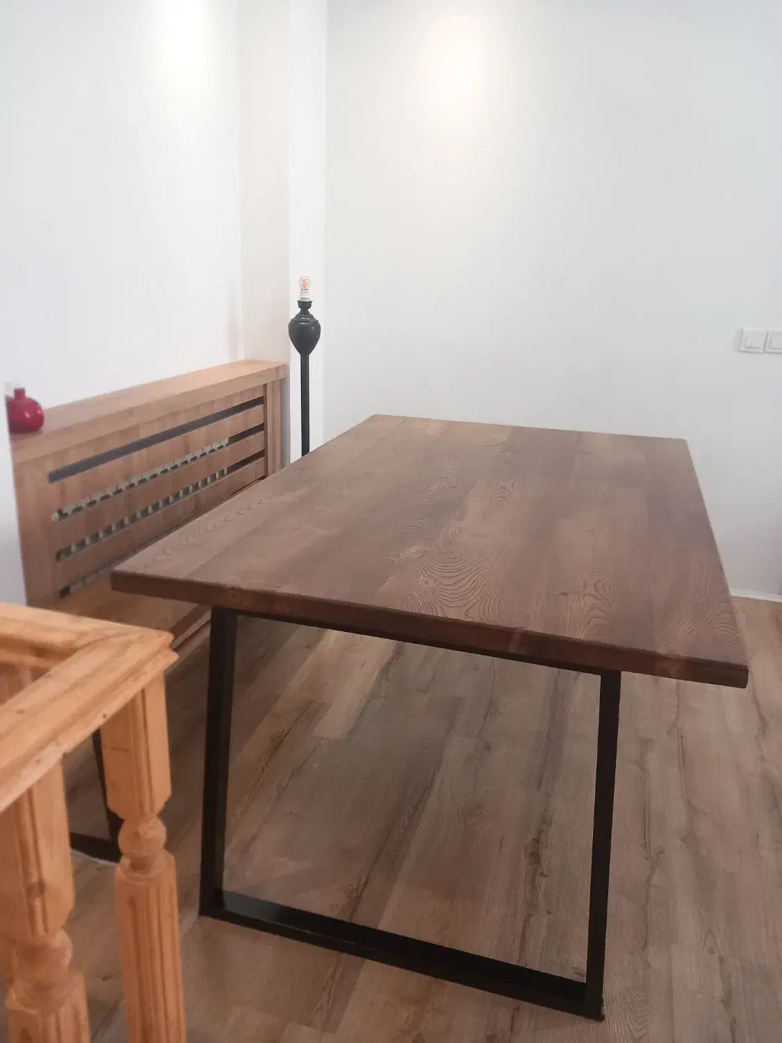 فروش میز نهار خوری.تمام چوب روستیک بلوط ۶نفره نو|میز و صندلی غذاخوری|تهران, سلسبیل جنوبی|دیوار