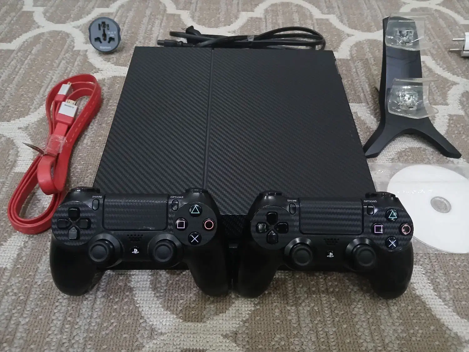 پلی استیشن۴ (کپی خور دو دسته) یک ترابایت فول گیم|کنسول، بازی ویدئویی و آنلاین|باقرشهر, |دیوار