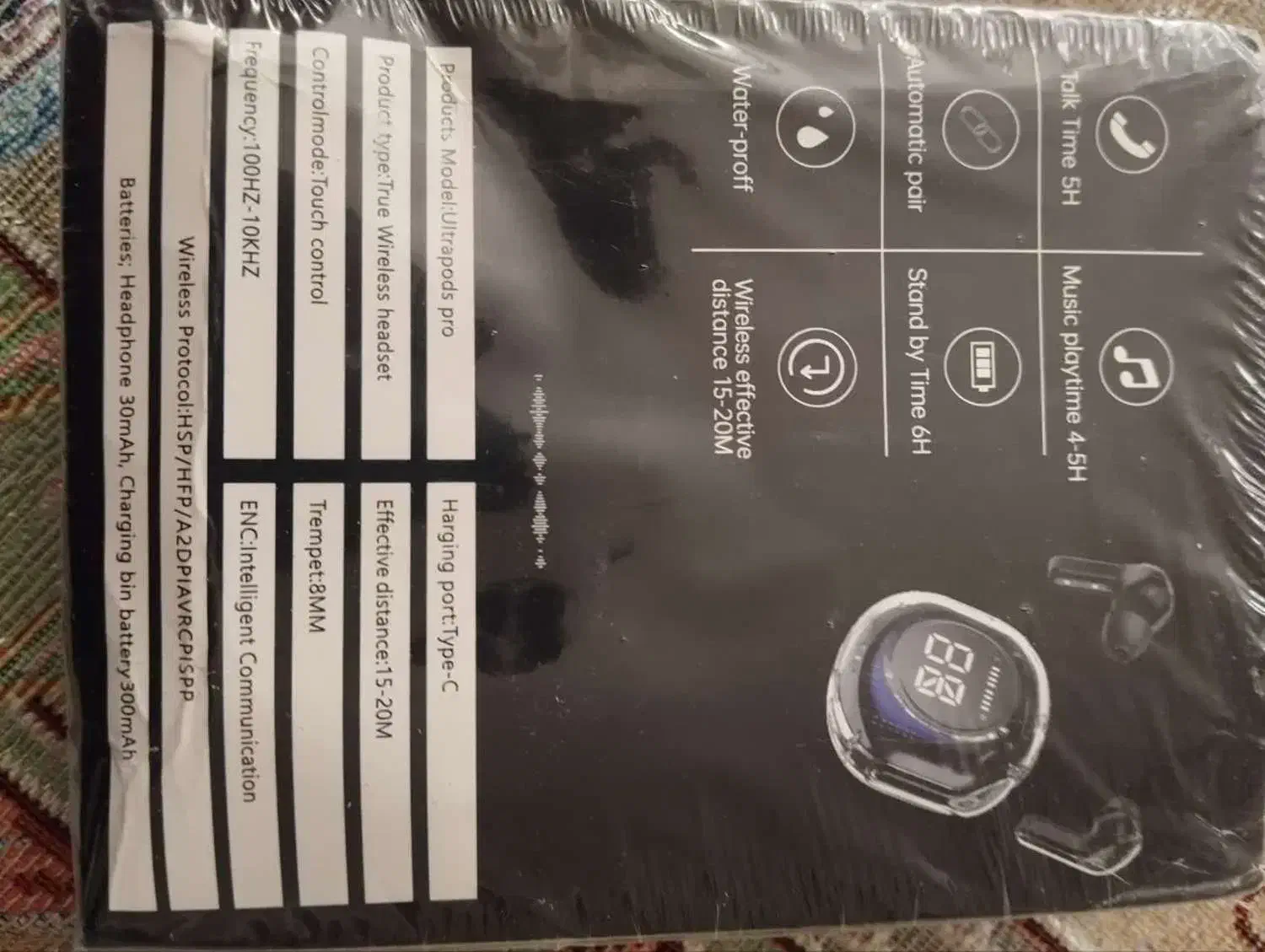 ایرپاد مدل شیشه ای|لوازم جانبی موبایل و تبلت|قم, منبع آب|دیوار