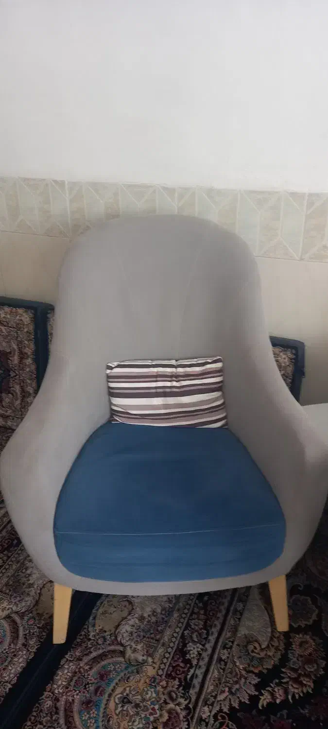 یک دست مبل هفت نفر|مبلمان خانگی و میز عسلی|کنگاور, |دیوار