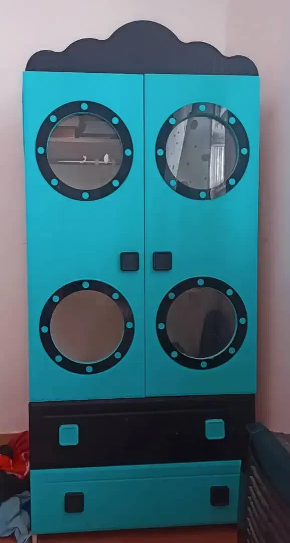 فروش کمد و تخت خواب تک نفره|تخت و سرویس خواب|قیروکارزین, |دیوار