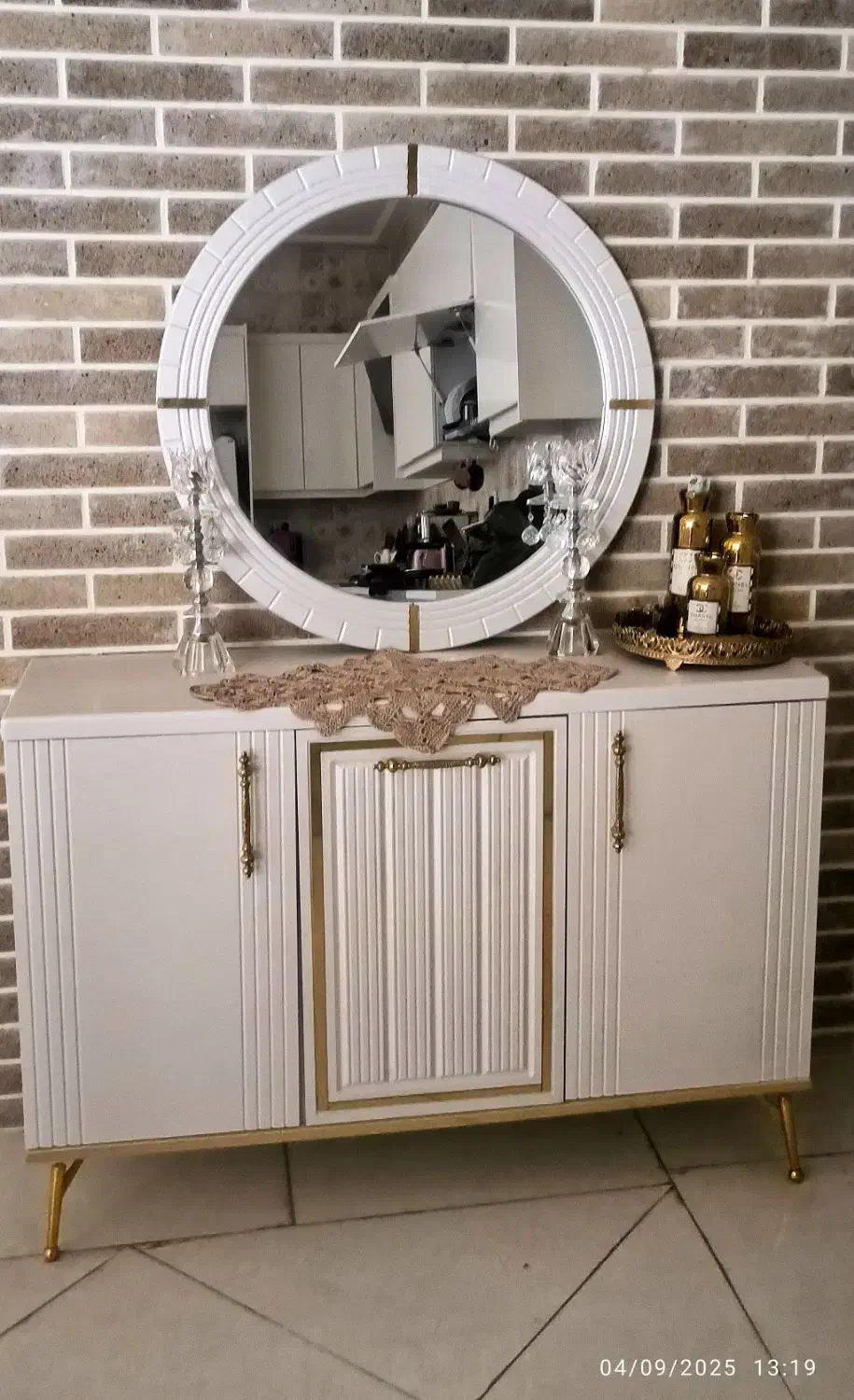 میز آیینه کنسول|بوفه، ویترین، کنسول|اردکان, |دیوار