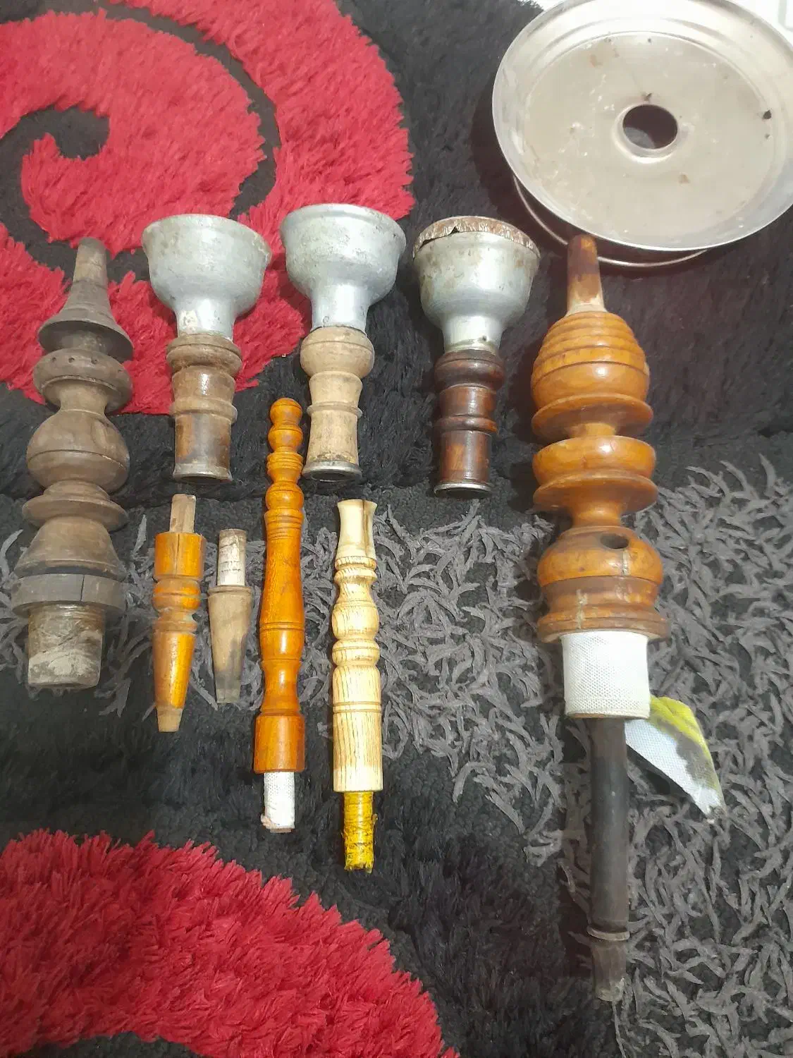 قلیان قدیمی|کلکسیون اشیاء عتیقه|ایلام, |دیوار