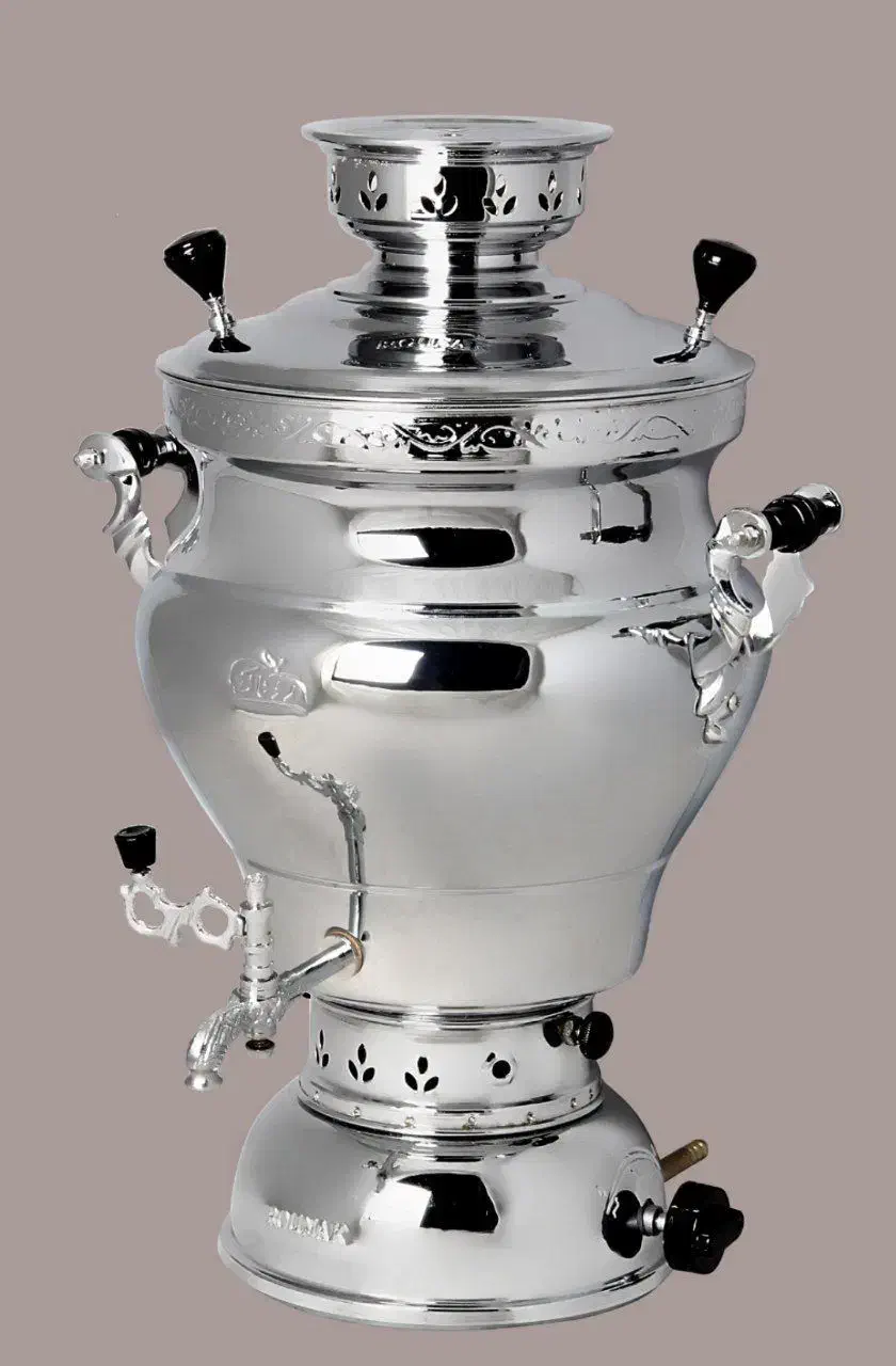 ست سماور زغالی برنج . سماور لیتری|سماور، چای‌ساز، قهوه‌ساز|ورامین, ورامین|دیوار