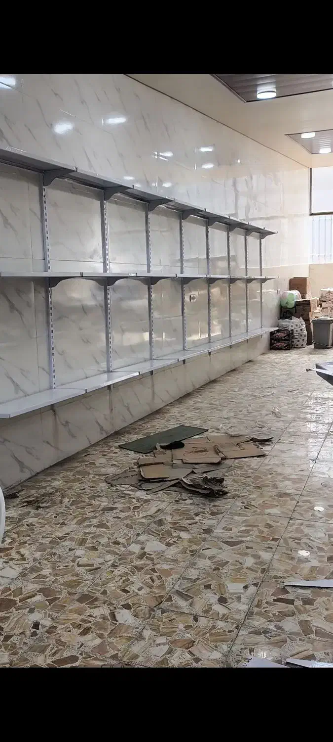 5 متر قفسه دیواری فروشگاهی عرض 40|فروشگاه و مغازه|قائم‌شهر, |دیوار