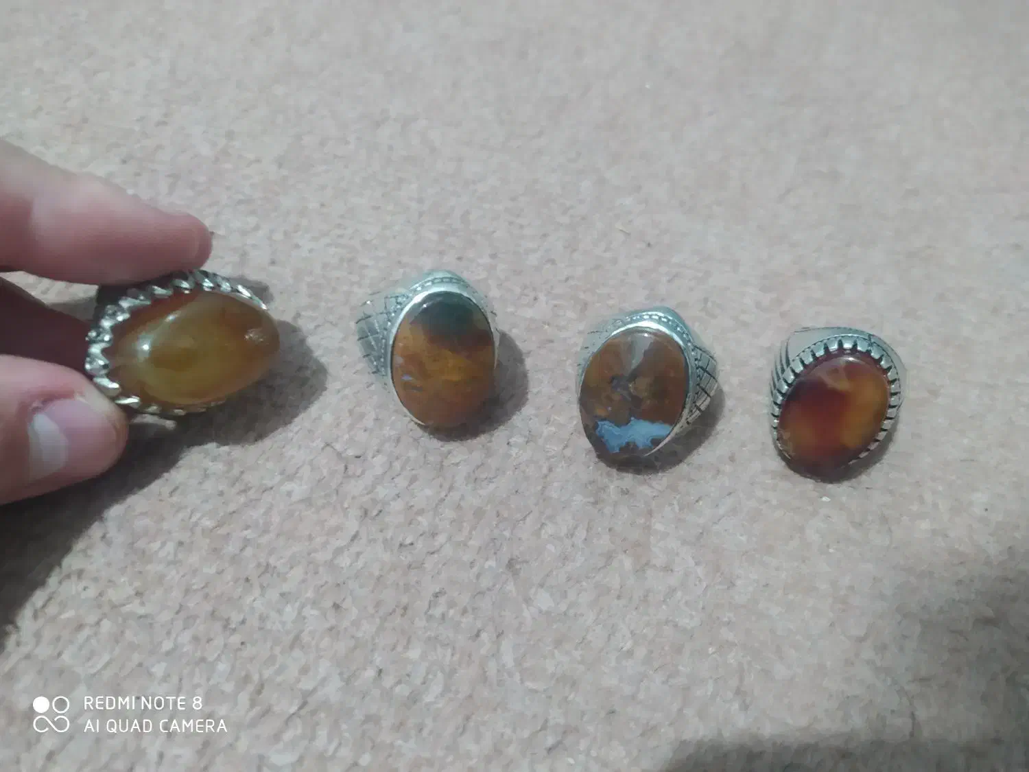 انگشتر روکش نقره|جواهرات|سنندج, |دیوار