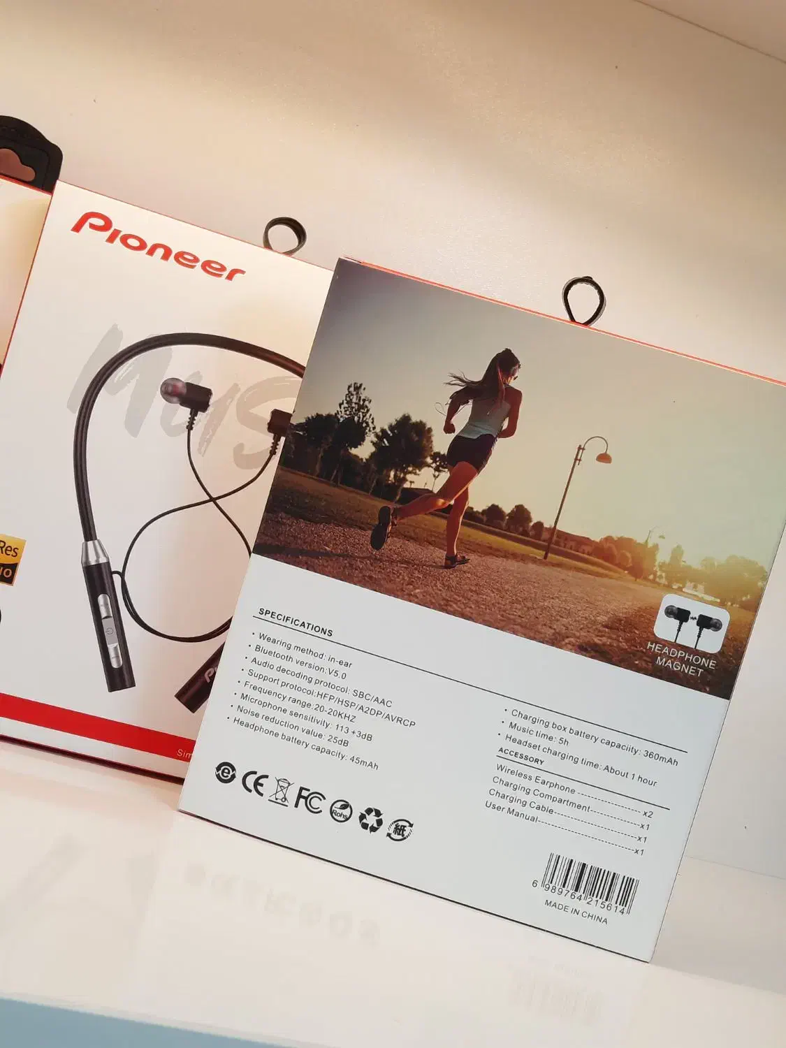 هندزفری پایونر بلوتوثی اصلی/دورگردنی|لوازم جانبی موبایل و تبلت|کرج, خرمدشت|دیوار