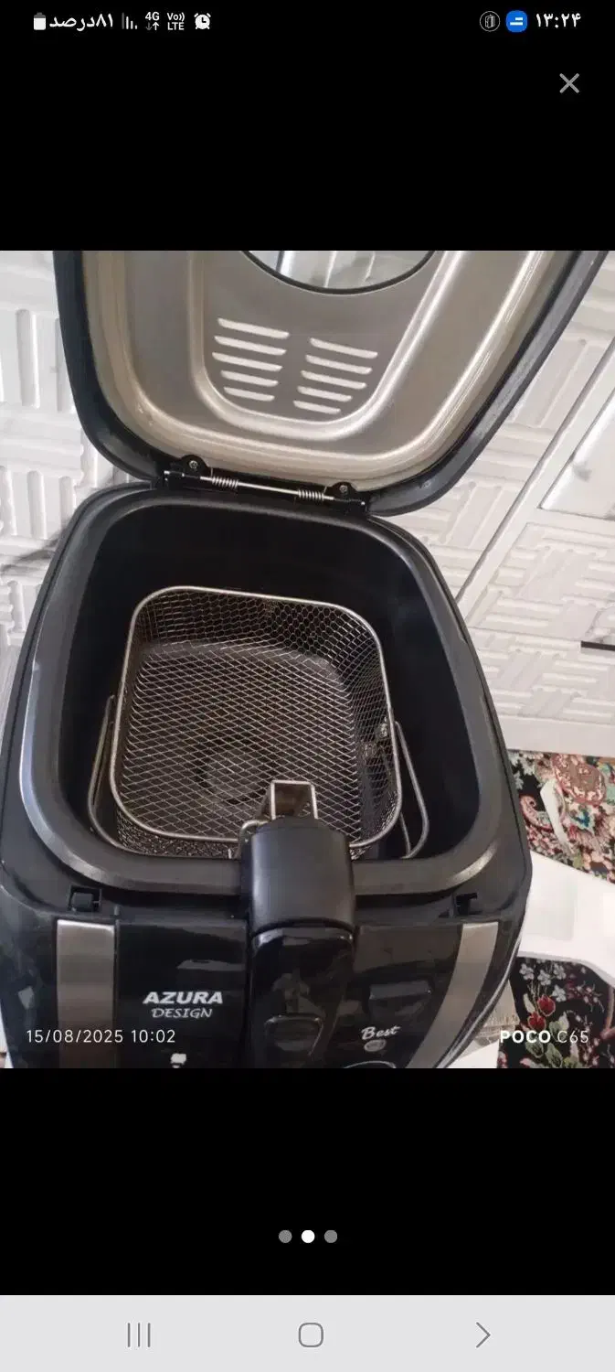 سرخ کن در حد نو|اجاق گاز و لوازم برقی پختوپز|شیراز, شهرک مهرگان|دیوار