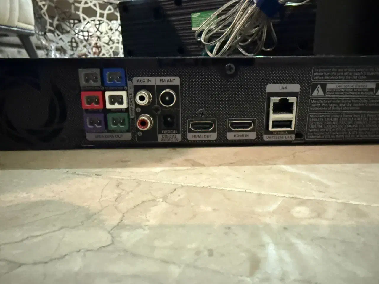 سینمای خانگی بلو ری سامسونگ نو بدون استفاده|سیستم صوتی خانگی|تهران, درختی|دیوار