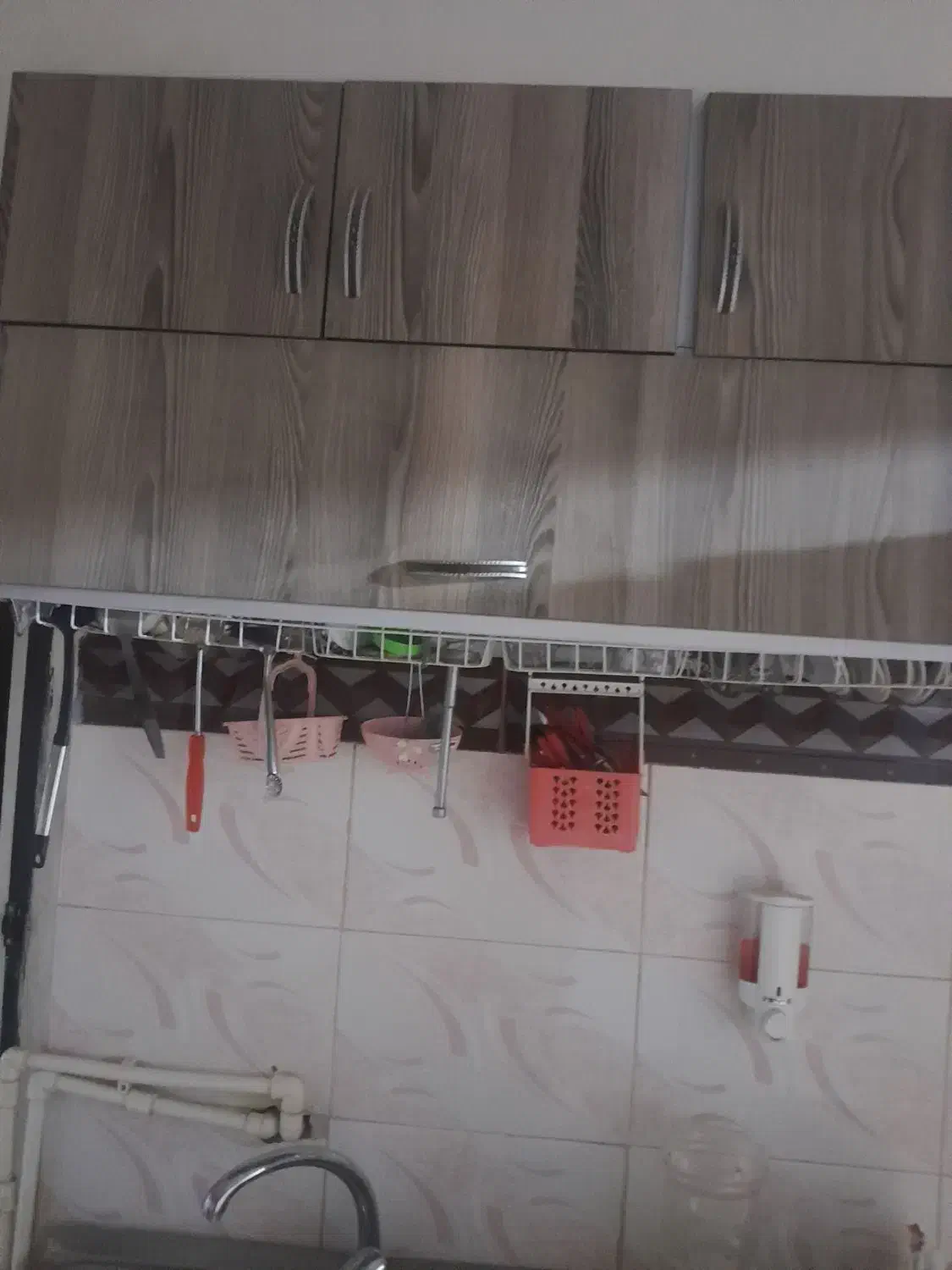 کابینت بدنه فلزی|آبچکان و نظمدهنده ظروف|قیدار, |دیوار