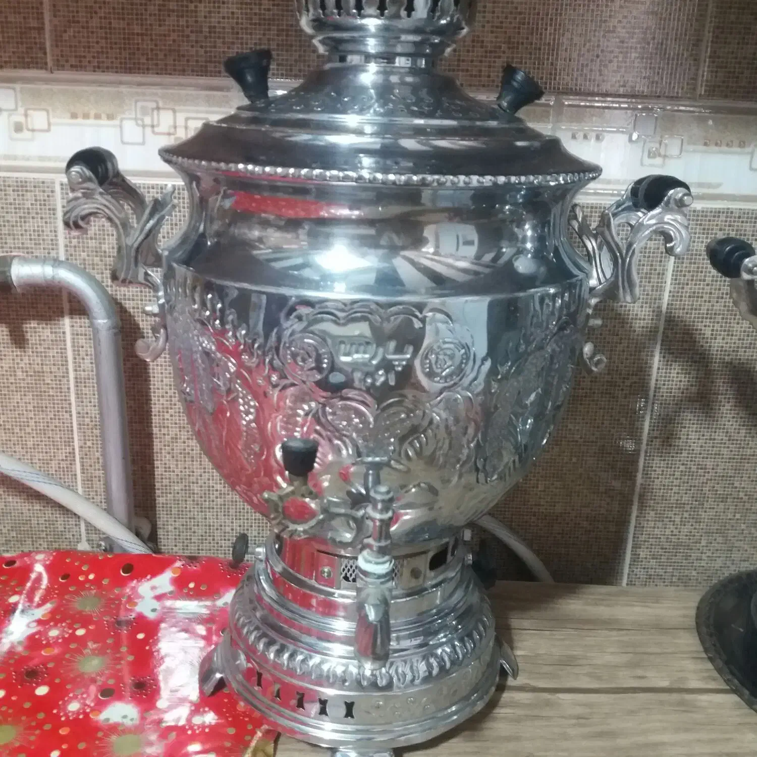 سماورگازی|سماور، چای‌ساز، قهوه‌ساز|شاهین دژ, |دیوار