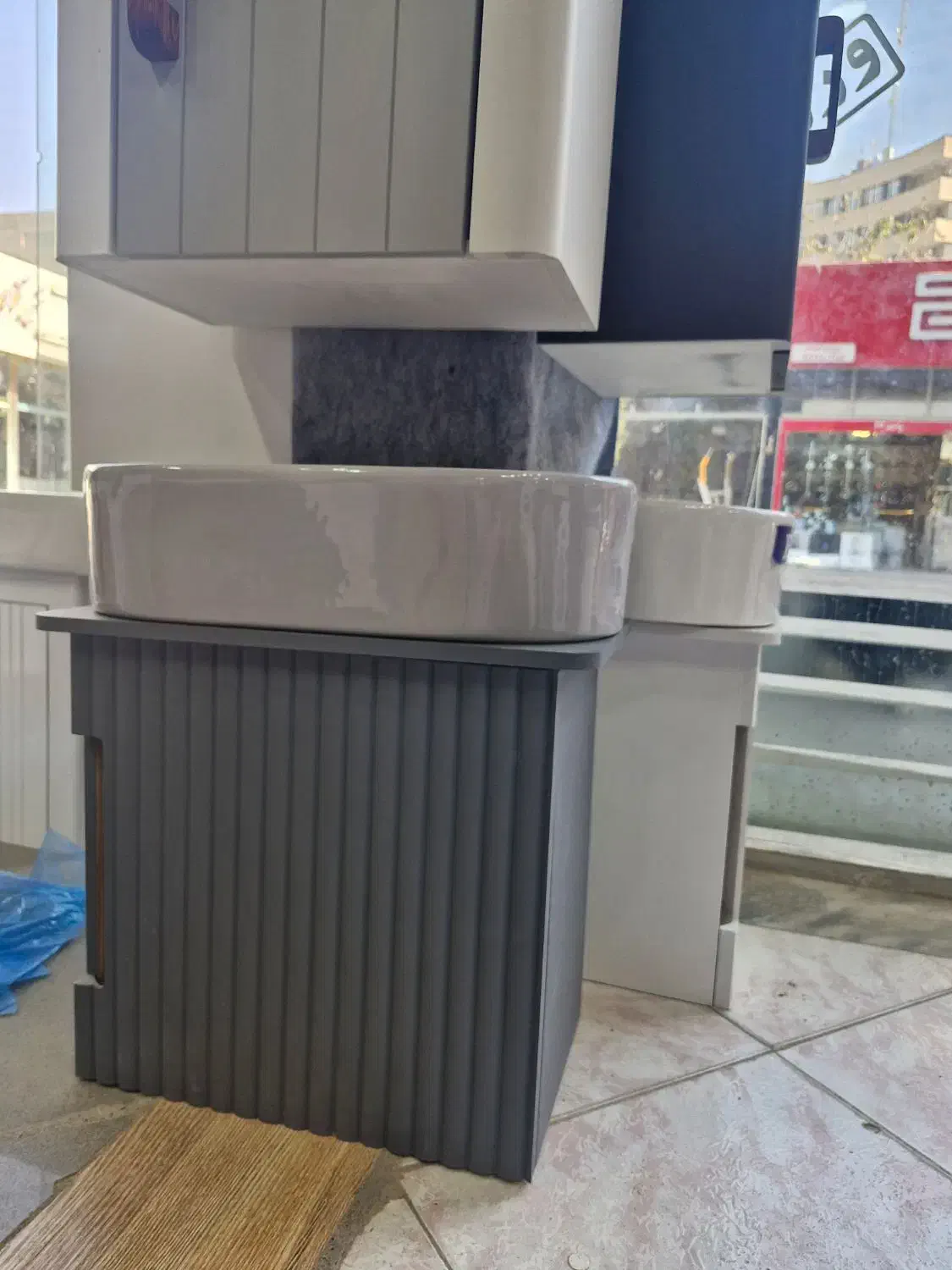 روشویی77%دستشویی روشور کابینتی/pvc توالت فرنگی|لوازم سرویس بهداشتی|مشهد, کلاهدوز|دیوار