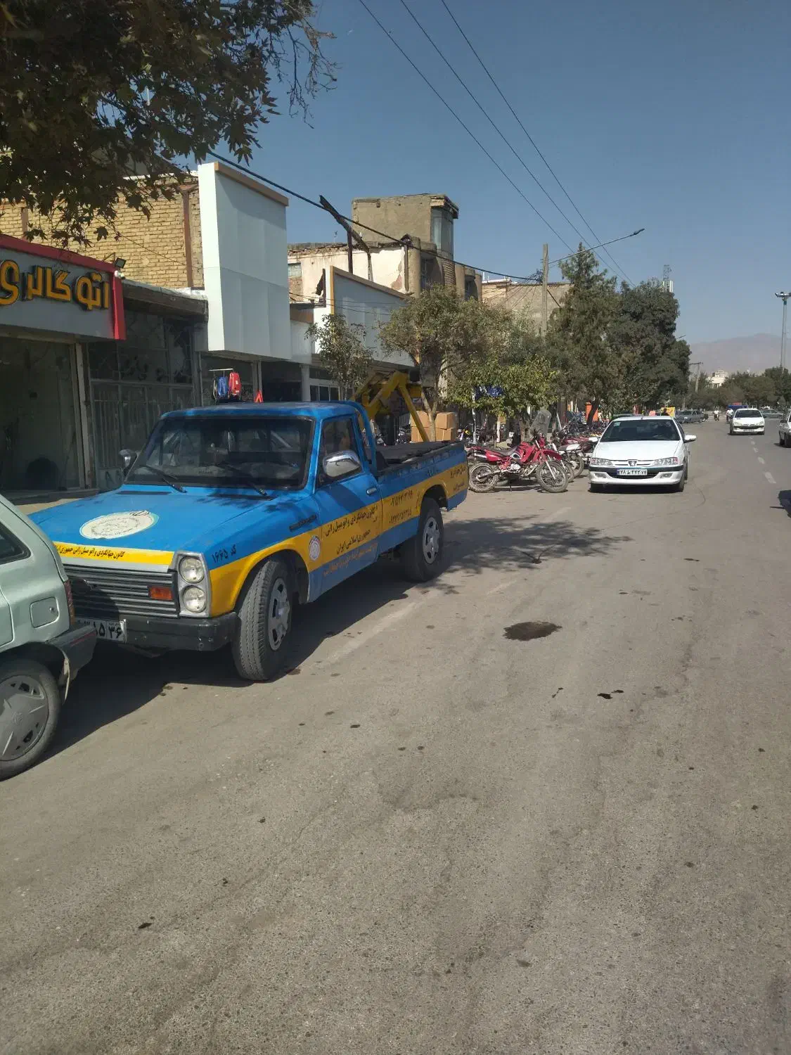امداد خودرو.یدک کش خودرو بر.جرثقیل‌.مجهز به چرخگیر|خدمات حمل و نقل|نیشابور, شهرک جانبازان|دیوار