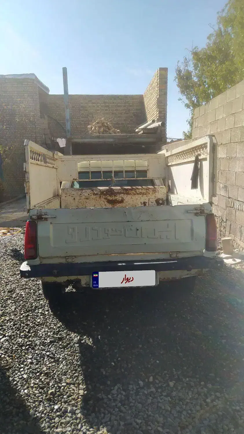 پیکان وانت دوگانه کارخانه مدل 90بدون رنگ|خودرو سواری و وانت|سلیمان, |دیوار